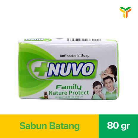 NUVO Family Sabun Mandi Batang Nature Protect 80GR