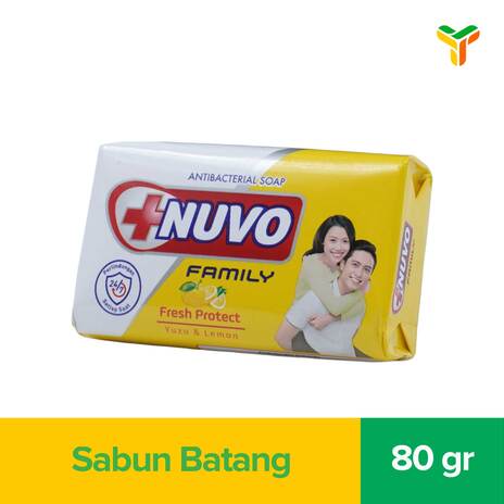 NUVO Family Sabun Mandi Batang Fresh Protect 80GR