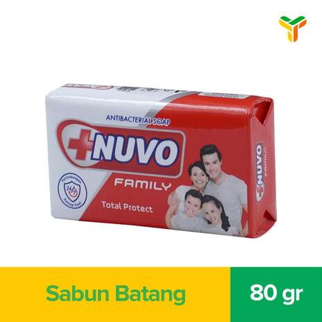 NUVO Family Sabun Mandi Batang Total Protect 80GR