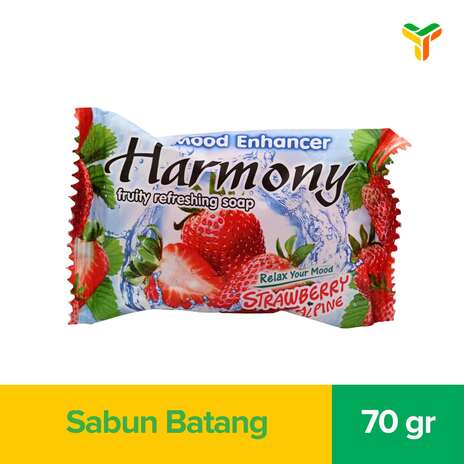 HARMONY  BS STRAWBERRY 70G