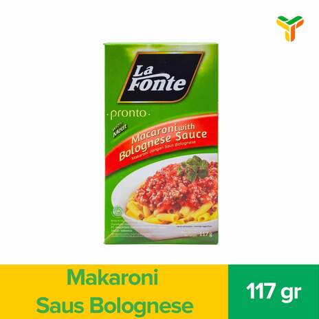 LAFONTE MACARONI WITH BOLOGNESE SAUCE 117GR_1C40P