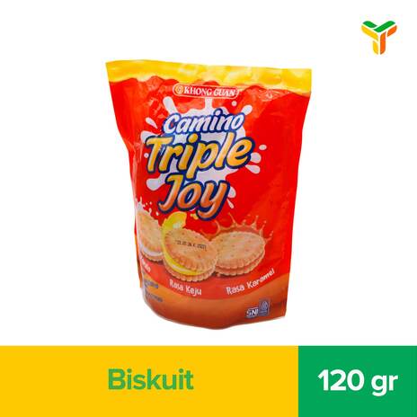 KHONG GUAN CAMINO TRIPLE JOY 120G_1C