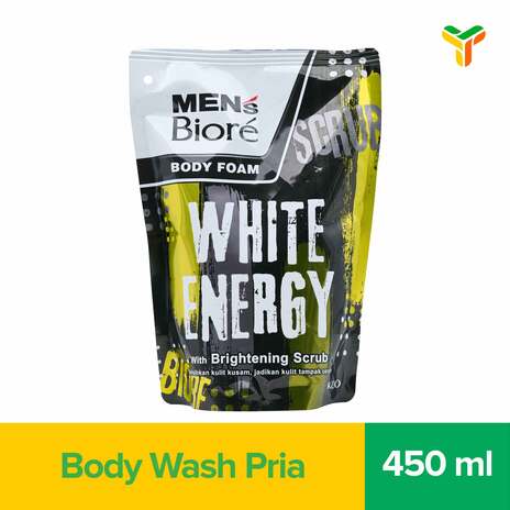 BIORE MEN BW WHITE ENERGY REF 450ML