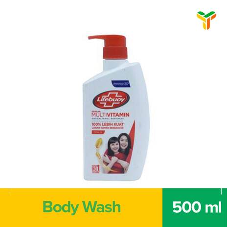 LIFEBUOYBSW RED PUMP500 ML_1C12P_20216703
