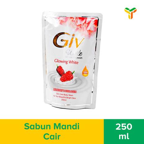 Giv Sabun Mandi Cair Mulberry Pouch 250 ml