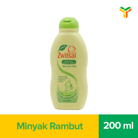 Zwitsal Hair Lotion Aloe Vera Kemiri Seledri Baby Shark Edition 200ml