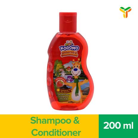KODOMO SHP STRAWBERRY 200ML