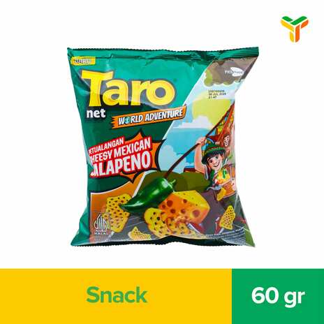 TARO NET CHEESY MEXICAN JALAPENO 60G_1C30P