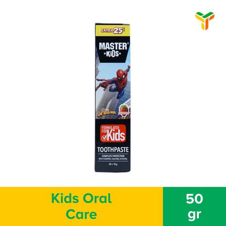 MASTERKIDS TOOTHPASTE SPIDERMAN 50GR