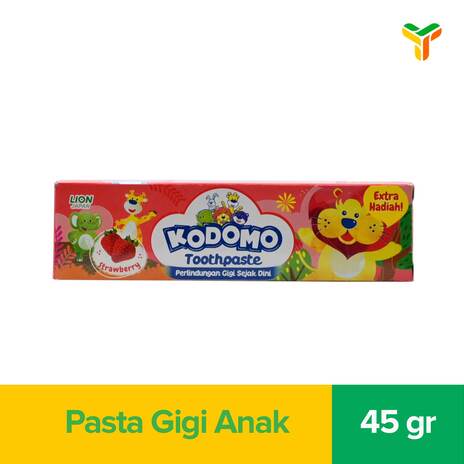 KODOMO TOOTHPASTE STRAWBERRY 45GR