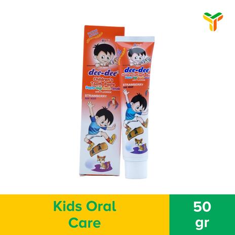 DEE DEE PASTA GIGI STRAWBERRY 50GR