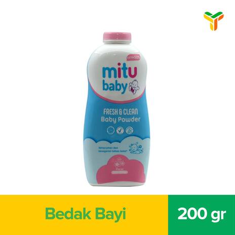 MITU BABY POWDER FLORAL 200GR