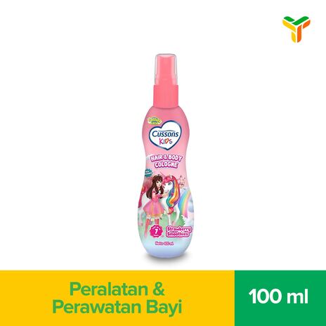 CUSSONS KIDS COLOGNE STRAWBERRY 100ML 1C48P
