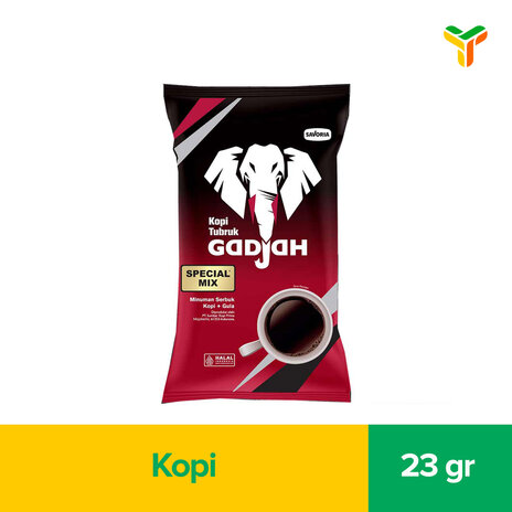 GADJAH KOPI TUBRUK SPECIAL MIX BAG 10X23G