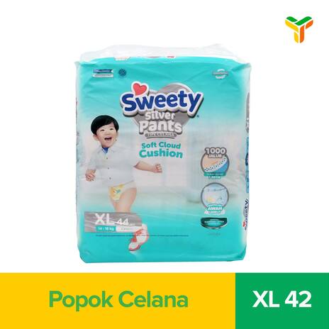SWEETY SILVER PANTS SJ XL42 1C6P