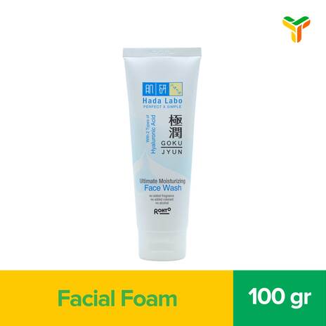 Hadalabo Gokujyun Facial Foam 100g (1c=6)