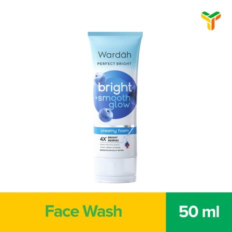 Wardah Facial Foam Perfect Bright Creamy 60ml (1c=36)