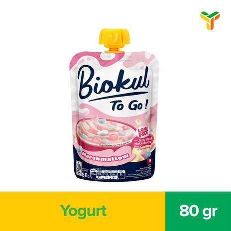 BIOKUL TO GO YOGURT MARSHMALLOW 80GR C12