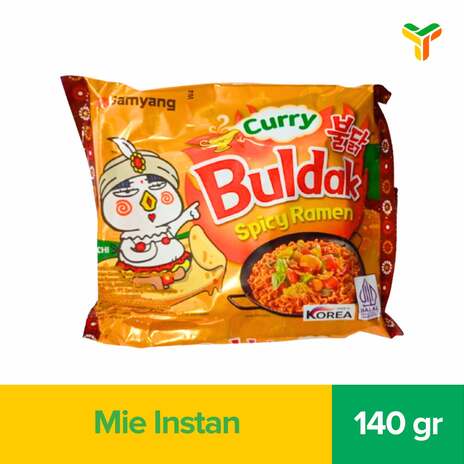 SAMYANG BULDAK SPICY RAMEN CURRY 140G