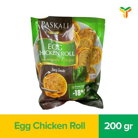 PASKALI EGG CHICKEN ROLL 200GR C10