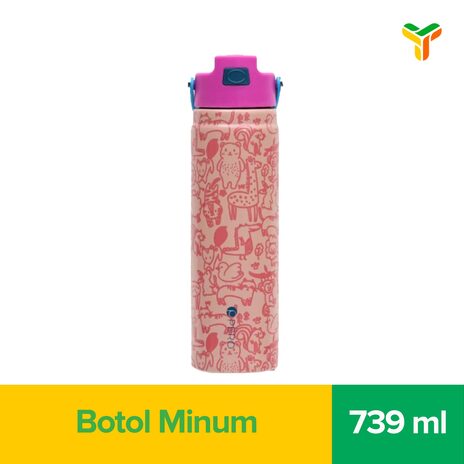 PERO QIBY BOTTLE 25OZ ROSEGOLD 1C12P