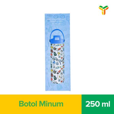 PERO QIBY BOTTLE 25OZ BLUE 1C12P