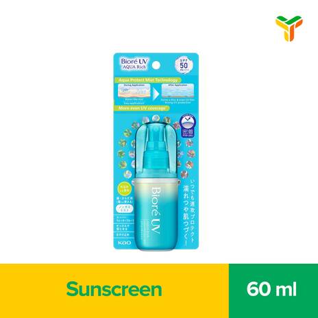 BIORE UV AQUA RICH AQUA PROTECT MIST SPF50 60ML