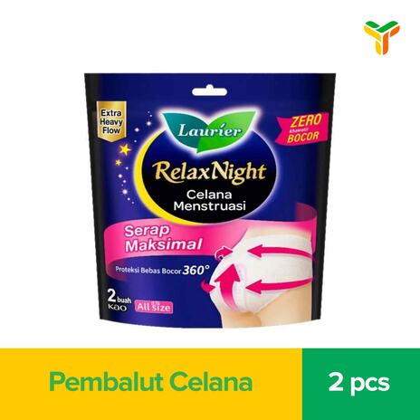 LAURIER ECONOMIC CELANA MENSTRUASI ALLSIZE 2P 1C24
