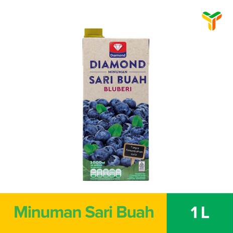 DIAMOND JUICE BLUBERRY 1000ML