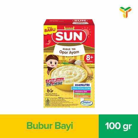 SUN BUBUR TIM OPOR AYAM BOX 100GR_1C24P