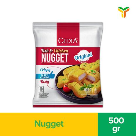 CEDEA FISH N CHICKEN NUGGET ORIGINAL 500GR C12