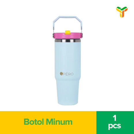 PERO MUG PERMOSH WT HANDLE 30 OZ BLUE 1C12P 1025