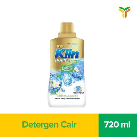 SO KLIN LIQ DET GREEN TEA BTL 720ML