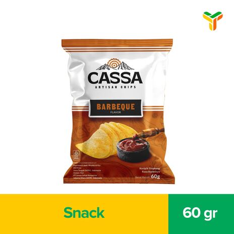 CASSA ARTISAN CHIPS BARBEQUE 60G_1C18P