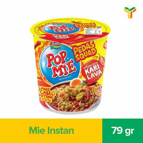 POP MIE PEDAS KARI LAVA 79GR