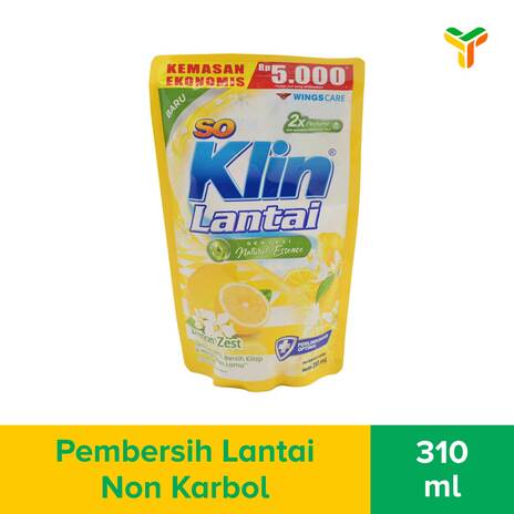SO KLIN LANTAI LEMON YELLOW PCH 310ML
