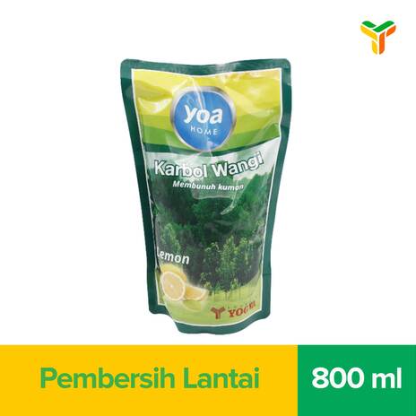 YOA KARBOL LEMON PCH 800ML _1C12P