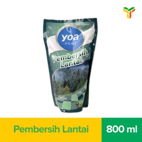 YOA PEMBERSIH LANTAI CLASSIC PINE PCH 800ML_1C12P