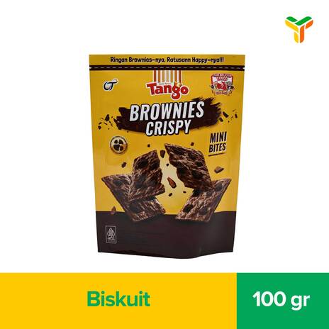 TANGO BROWNIES CRISPY MINI BITES POUCH 100G