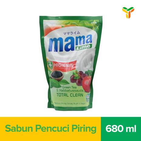 MAMA LIME PP GREENTEA REF 680ML