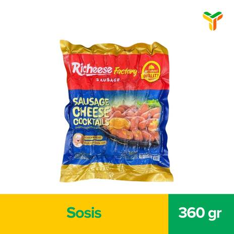 RICHEESE FACTORY SAUSAGE CHEESE COCKTAILS360GR C16