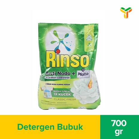 RINSO POW DET ANTI NODA 700GR