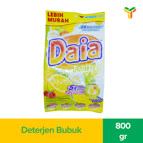 DAIA POW DET LEMON 800GR