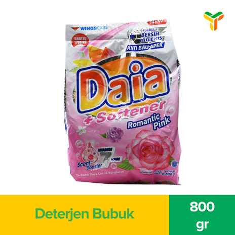 DAIA POW DET SOFTENER 800GR