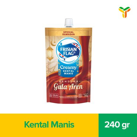 FRISIAN FLAG KENTAL MANIS GULA  AREN 240G