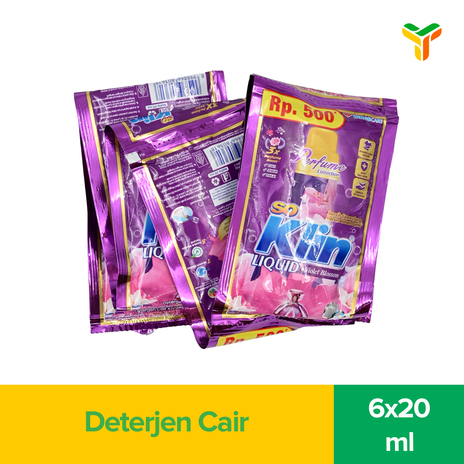 SO KLIN LIQ DET VIOLET BLOSSOM SCHT 6X20ML