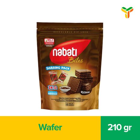 NABATI BITES RICHOCO POUCH 210G