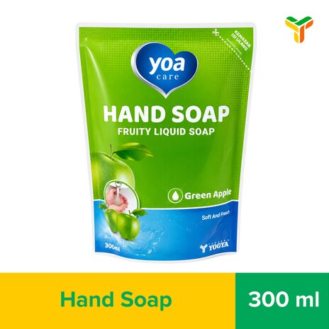 YOA HAND SOAP APPLE REFF 300ML