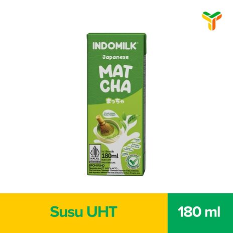 INDOMILK MATCHA UHT 180ML