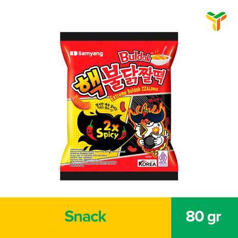 SAMYANG EXTREME BULDAK ZZALDDUK SNACK 80G
